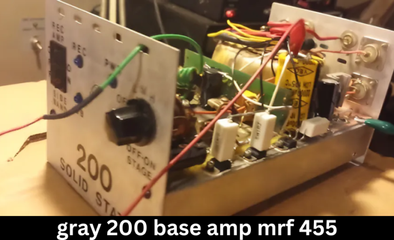 gray 200 base amp mrf 455