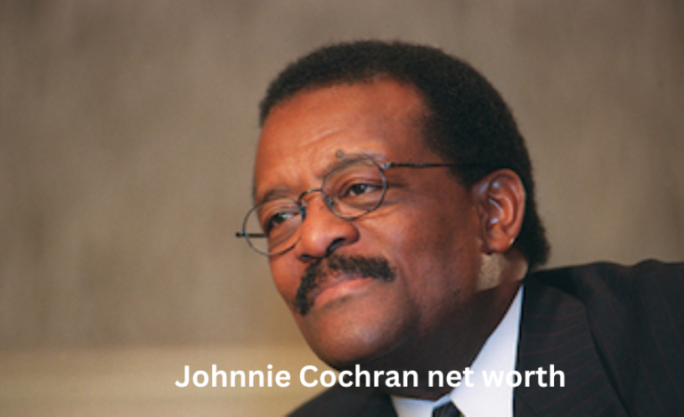 johnnie cochran net worth